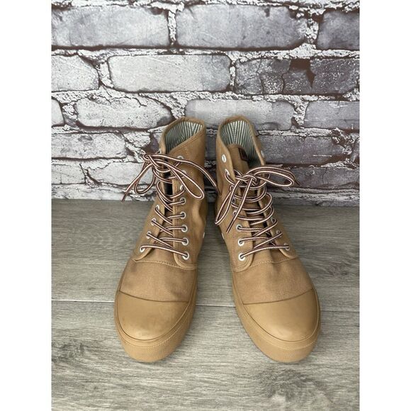 BANGS Shoes Hi Top Carolina Trees Rust Black High Top Sneakers Women 8.5M US/39 - Picture 10 of 16